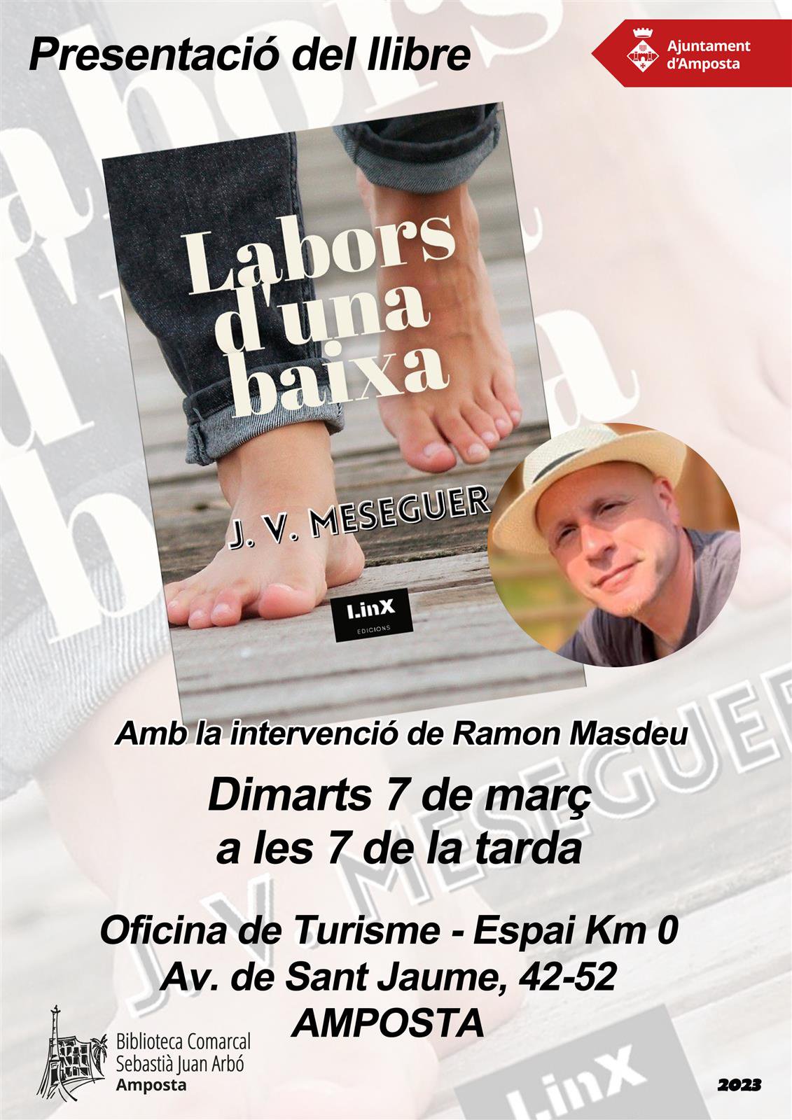 Presentació del llibre "Labors d’una baixa", de J. V. Meseguer.