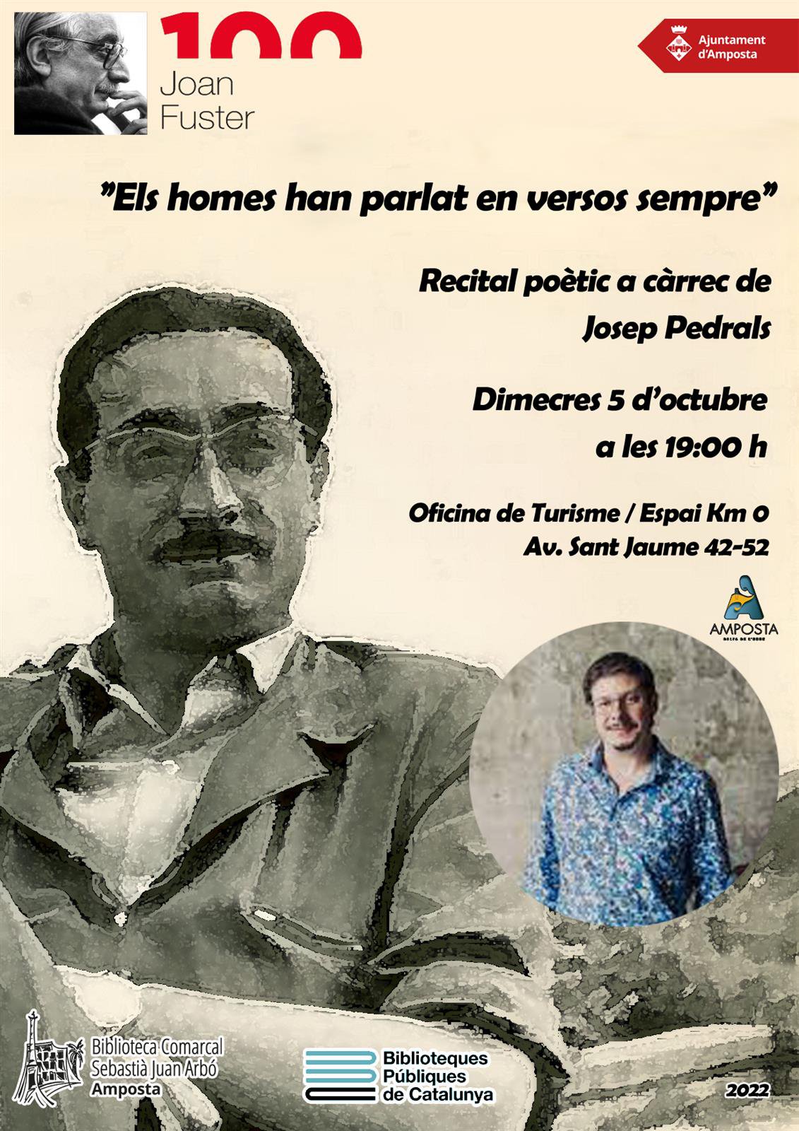 "Els homes han parlat en versos sempre". Recital Poètic.