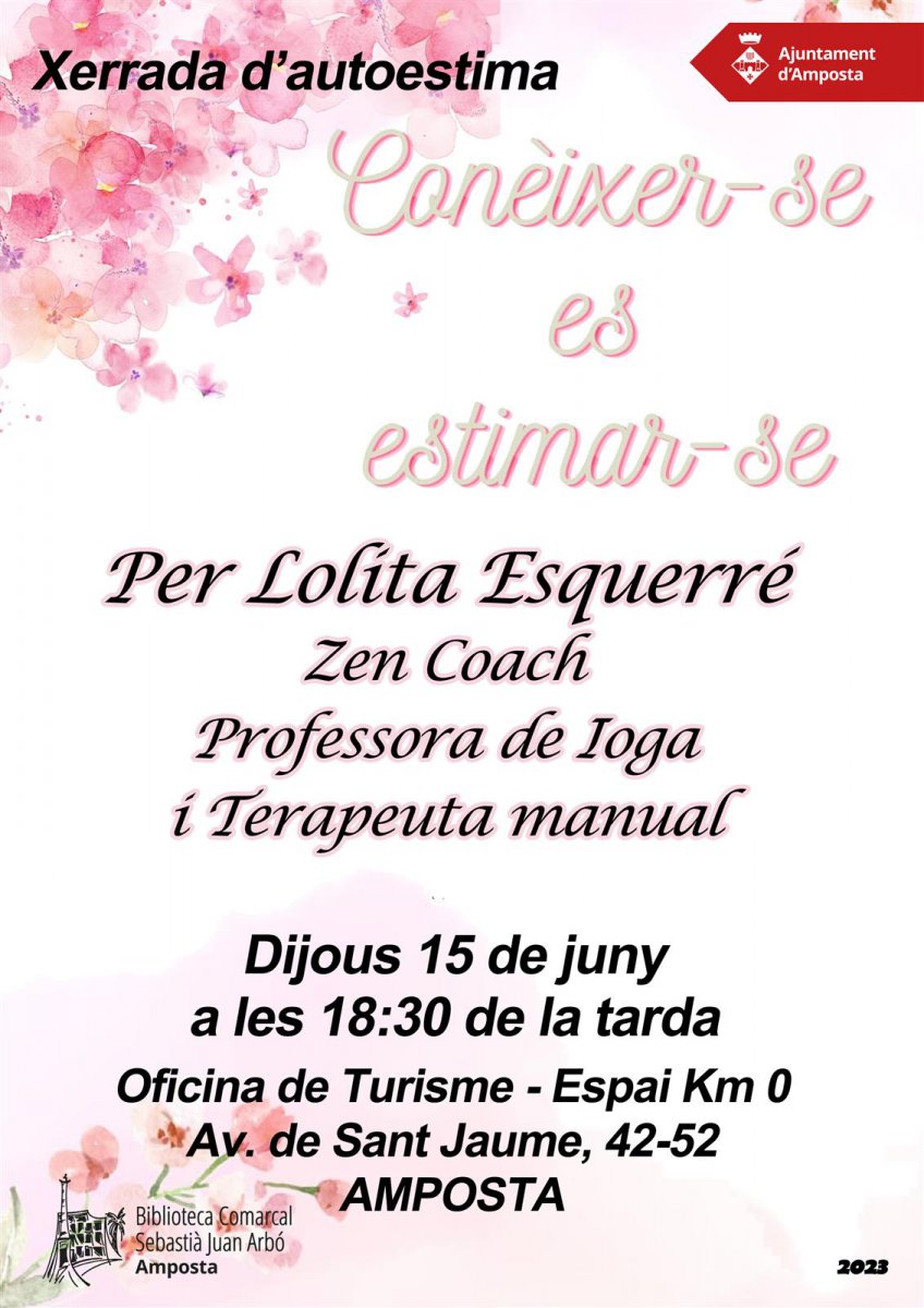Xerrada "Conèixer-se és estimar-se".