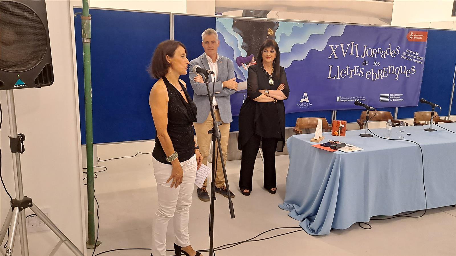 Imatges del reconeixement a la figura del professor i investigador ampostí Ferran Bel i Querol.