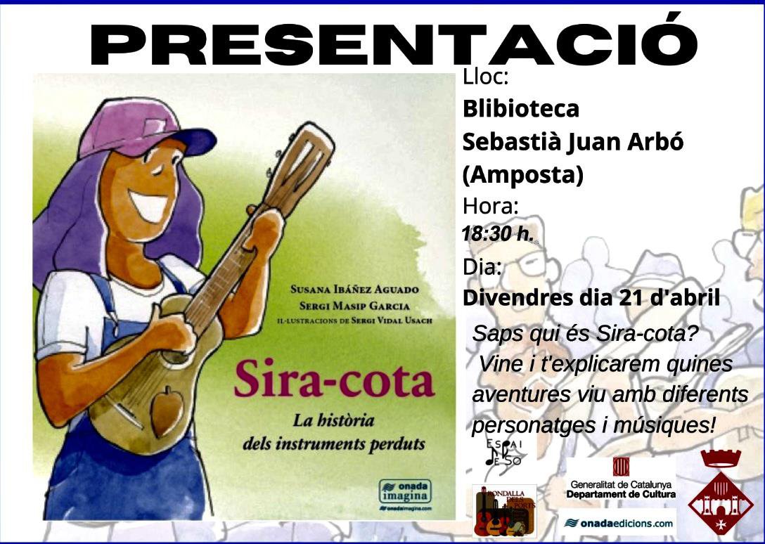 Presentació del llibre "Sira-cota", de Susanna Ibáñez.