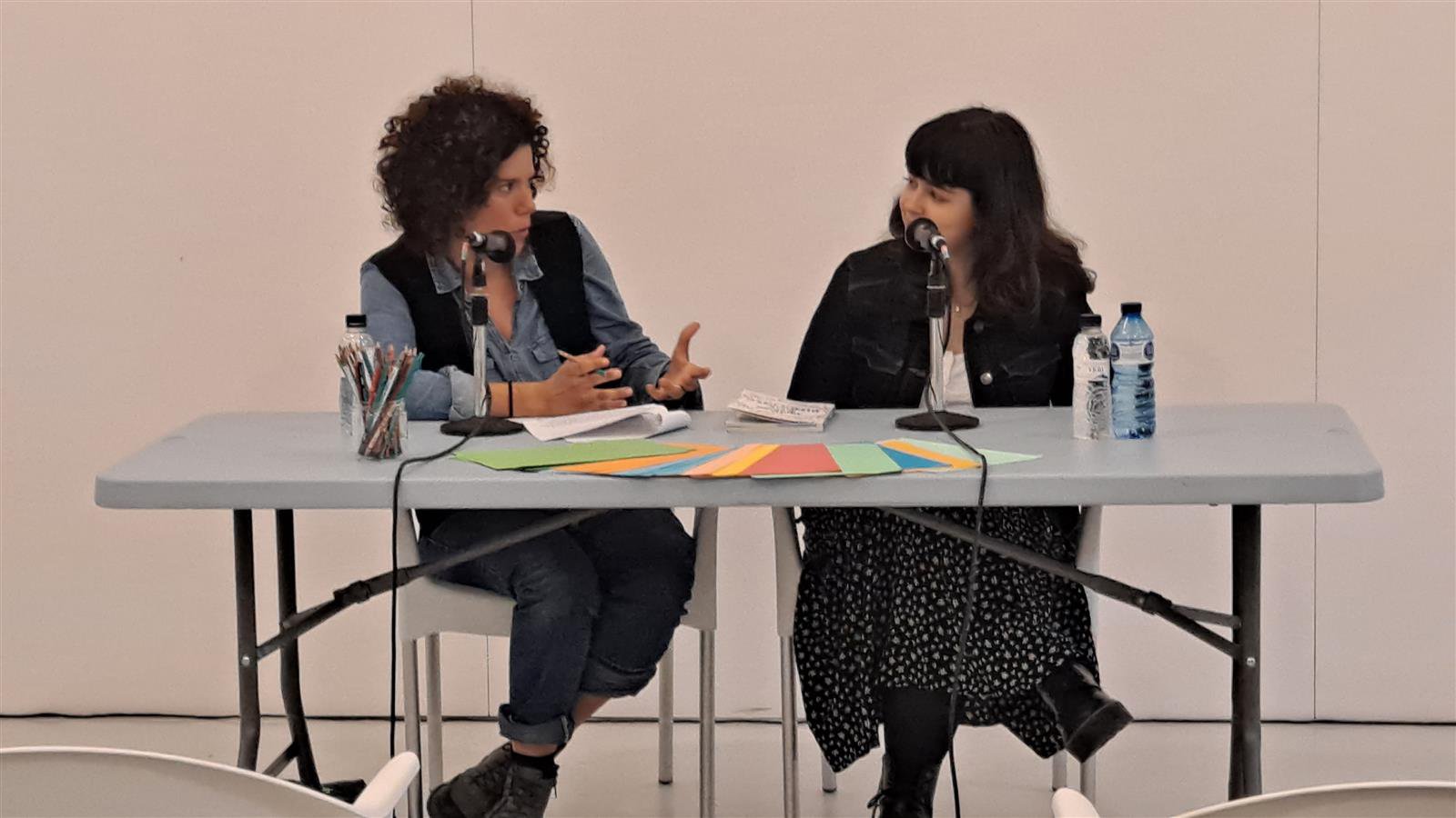 Imatges de la presentació del llibre "Yo también soy diferente, de Martina Massana.