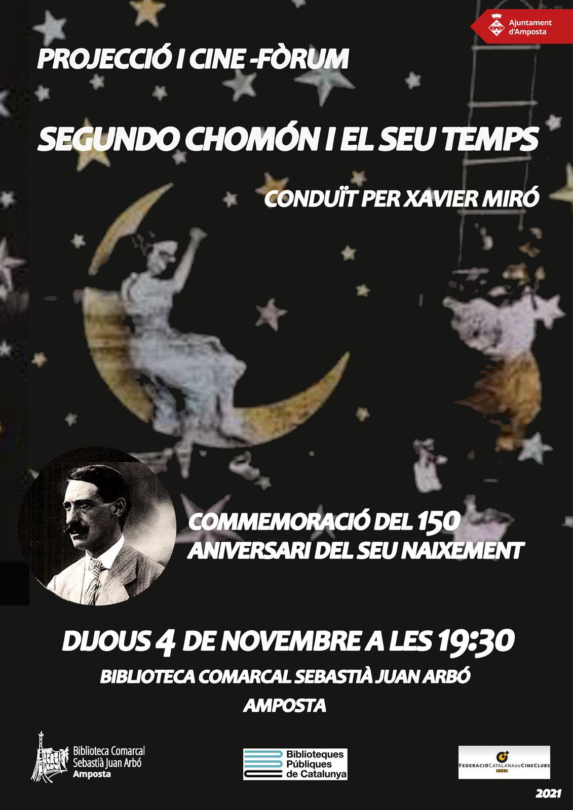 Projecció i cine-fòrum "Segundo Chomón i el seu temps"