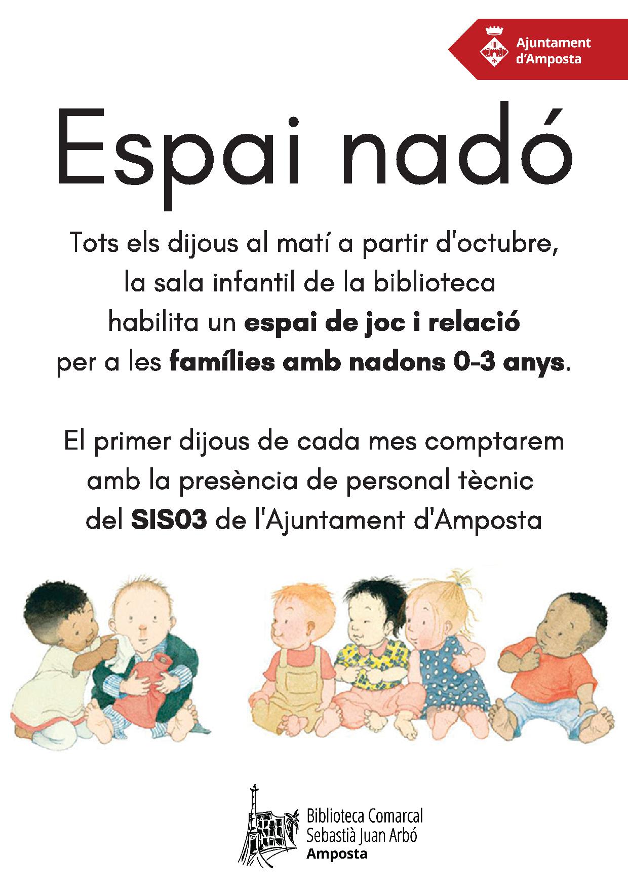 Ajuntament d´Amposta > agenda > Espai nadó