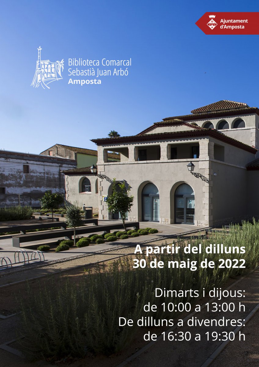 La Biblioteca Sebastià J. Arbó reobre a l’Oficina de Turisme