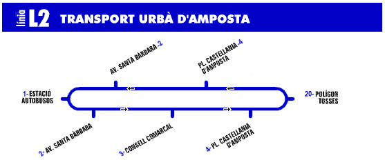 Ajuntament d´Amposta >  > Transport públic urbà