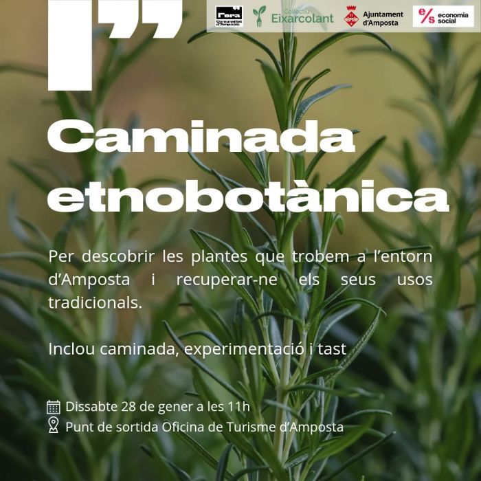 Ajuntament d´Amposta > agenda > Caminada etnobotànica