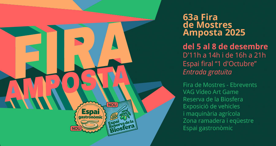 Ajuntament d´Amposta > agenda > 63a Fira Mostres d’Amposta