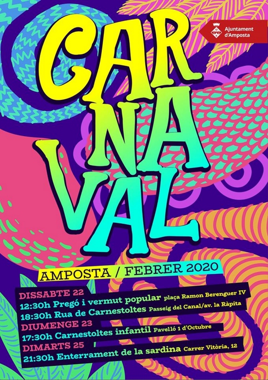 Ajuntament d´Amposta > agenda > Pregó i vermut Carnestoltes