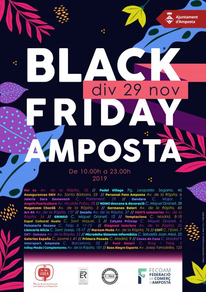 Una  trentena de comerços s’apunten al Black Friday