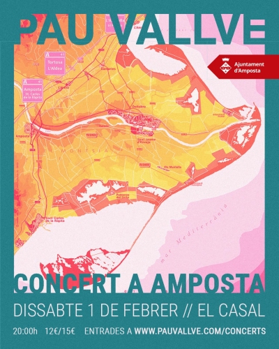 Ajuntament d´Amposta > agenda > Concert de Pau Vallvé