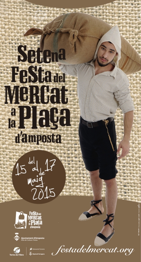 Ajuntament d´Amposta > Comunicació > Amposta presenta una Festa del Mercat a la Plaça amb el Centenari del Pont Penjant com a principal protagonista