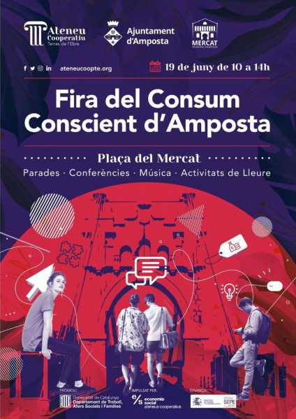 L’Ateneu Cooperatiu organitza la primera Fira del Consum Conscient d’Amposta
