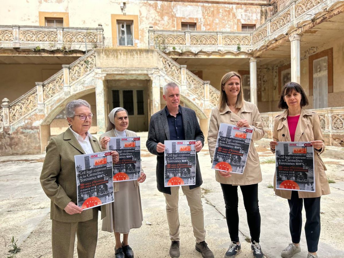 Amposta commemora el centenari de l’edifici del convent i col•legi de les Carmelites amb la segona fase de recuperació de l’edifici i activitats