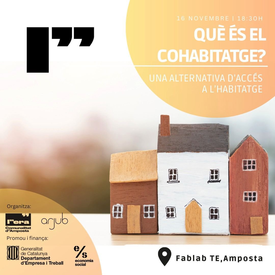 Ajuntament d´Amposta > agenda > Què és el cohabitatge? una alternativa d’accés a l’habitatge