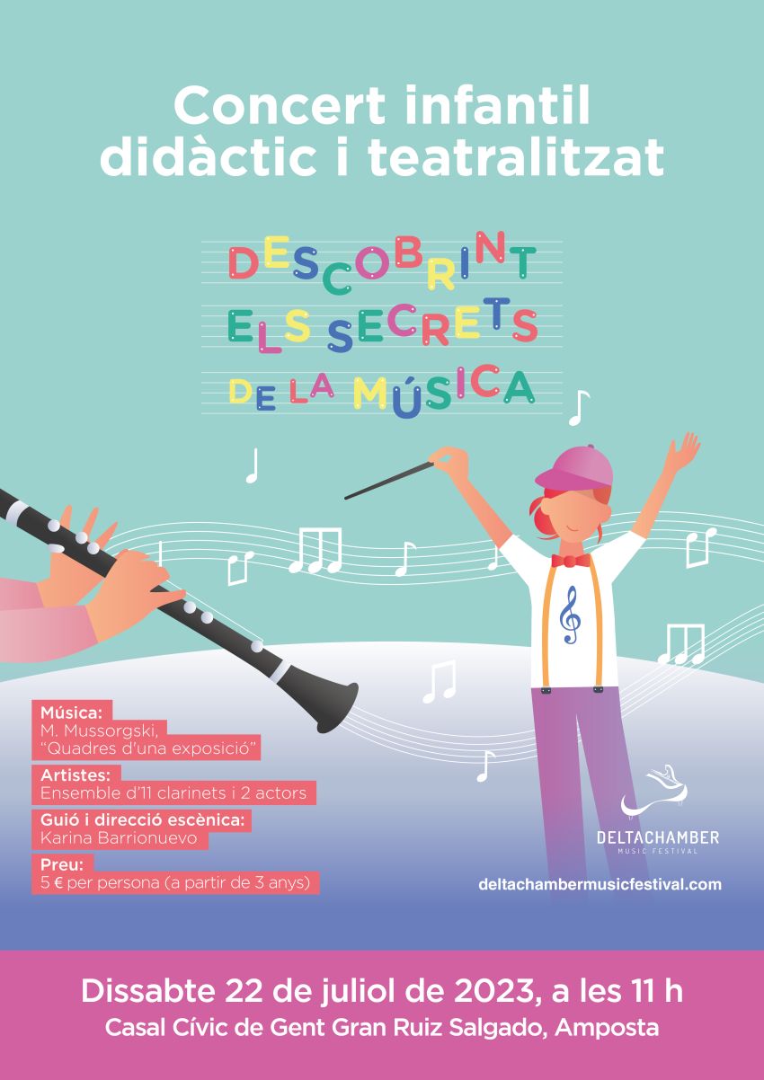 Ajuntament d´Amposta > agenda > Concert didàctic i teatralitzat per a infants i famílies!