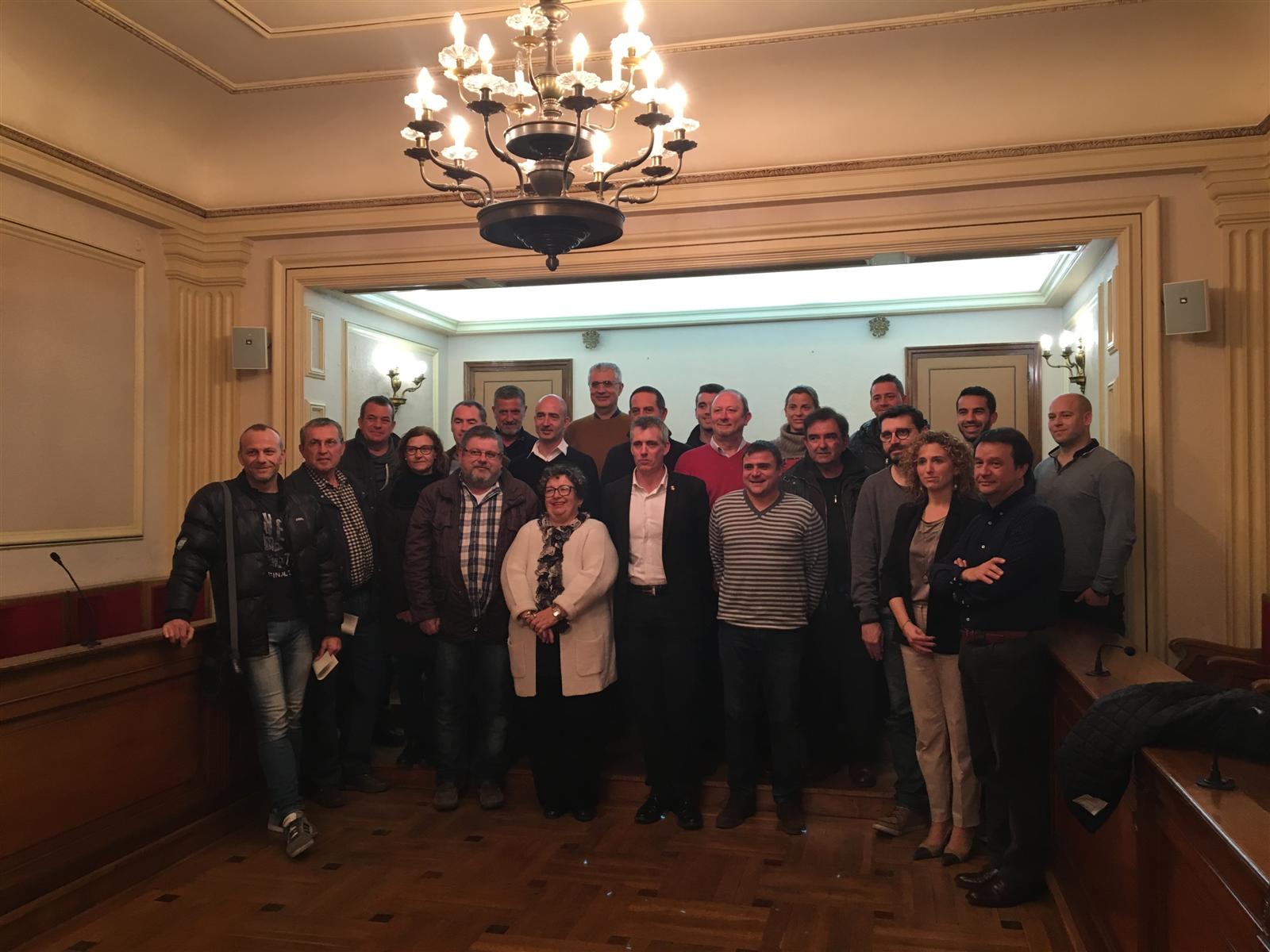 L´Ajuntament d´Amposta signa convenis de col·laboració amb entitats esportives del municipi 