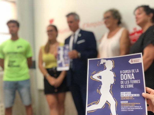 Amposta serà la seu de la II Cursa de la Dona de les Terres de l’Ebre