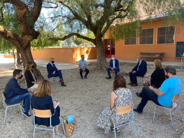 El conseller d’Educació anuncia la construcció d’un gimnàs a l’Escola Soriano Montagut d’Amposta en col·laboració amb l’Ajuntament