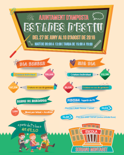 Inscripcions a les Estades d’Estiu 2016