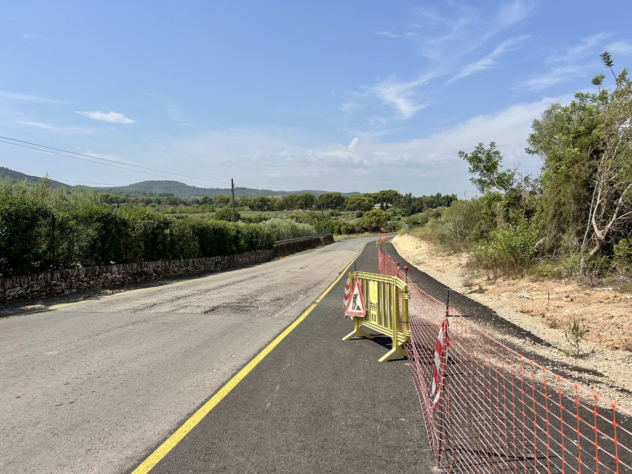 L&rsquo;Ajuntament d&rsquo;Amposta licita l&rsquo;asfaltat i senyalització de l&rsquo;antiga carretera de Freginals