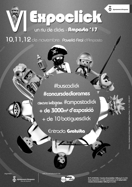 Ajuntament d´Amposta > agenda > VI EXPOCLICK. Un riu de clicks. Amposta’17 