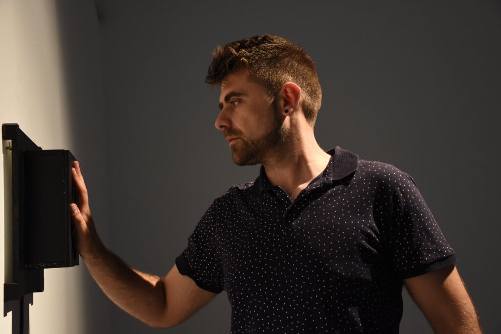 Jordi Giner Garcia tècnic del Fab Lab TE
