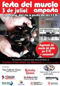 Ajuntament d´Amposta > Comunicació > IV Festa del Musclo (nota de premsa)