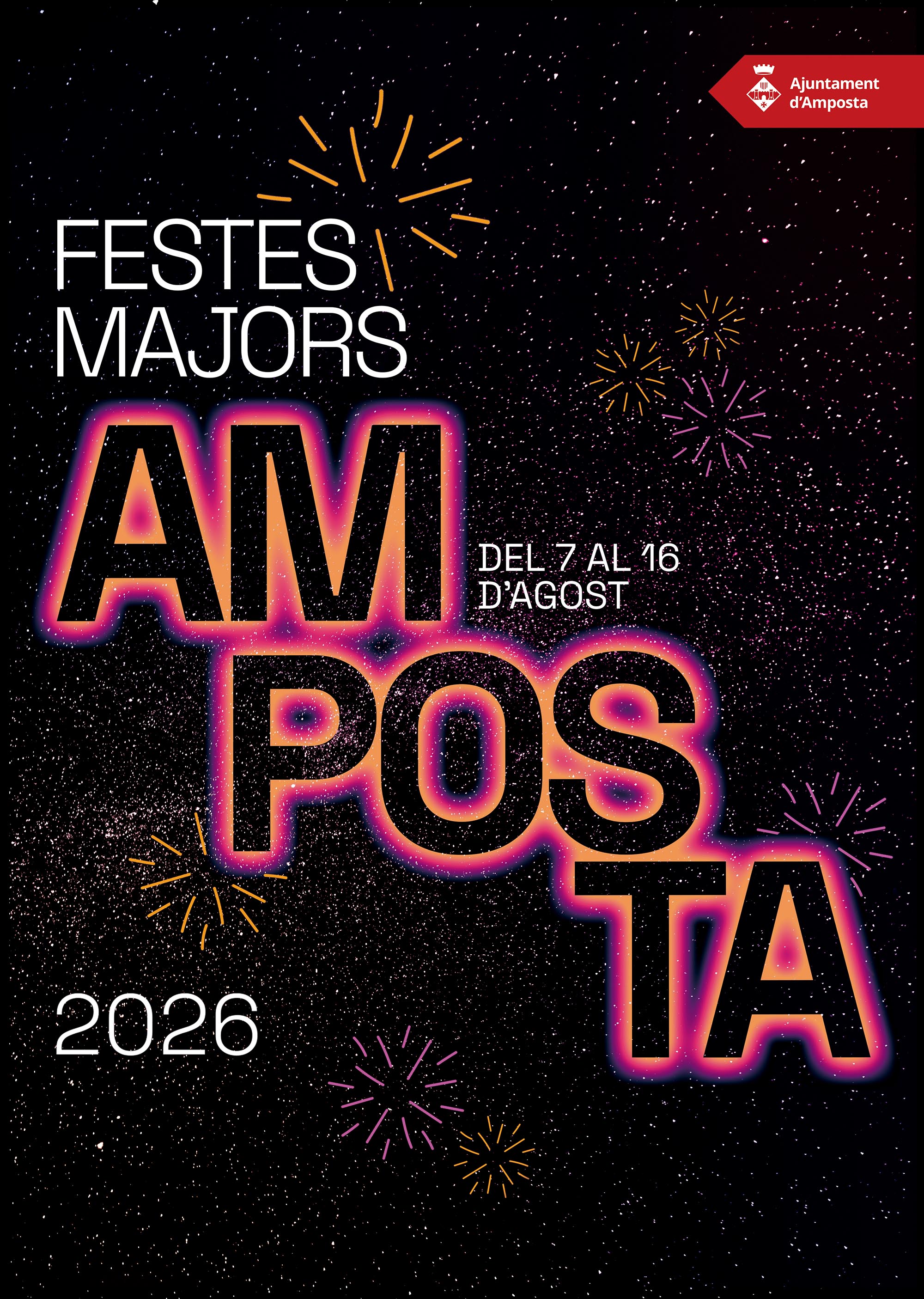 Cartell Festes Majors d&rsquo;Amposta