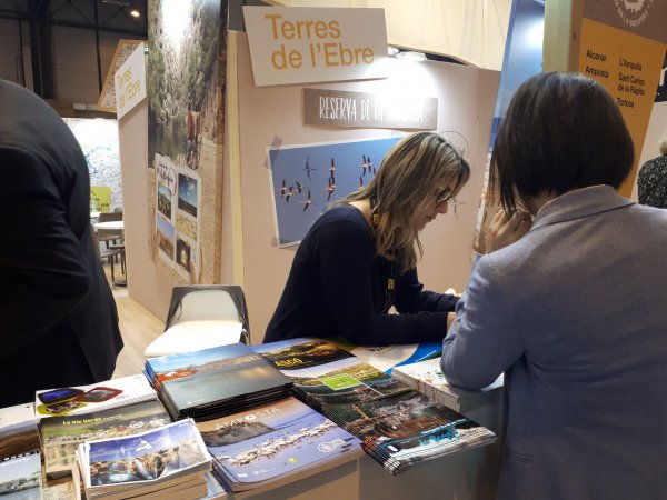 Amposta promociona el patrimoni cultural material i immaterial de la ciutat a Fitur, a Madrid