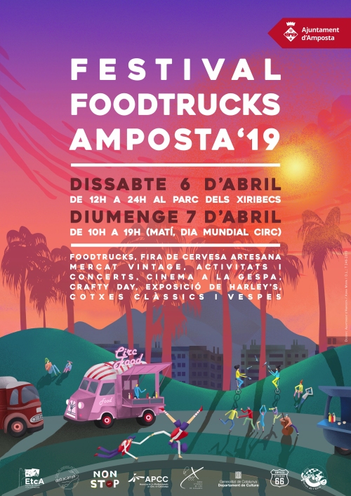 Ajuntament d´Amposta > agenda > Festival FoodTrucks 2019