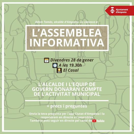 Assemblea Informativa del 28 de gener de 2022