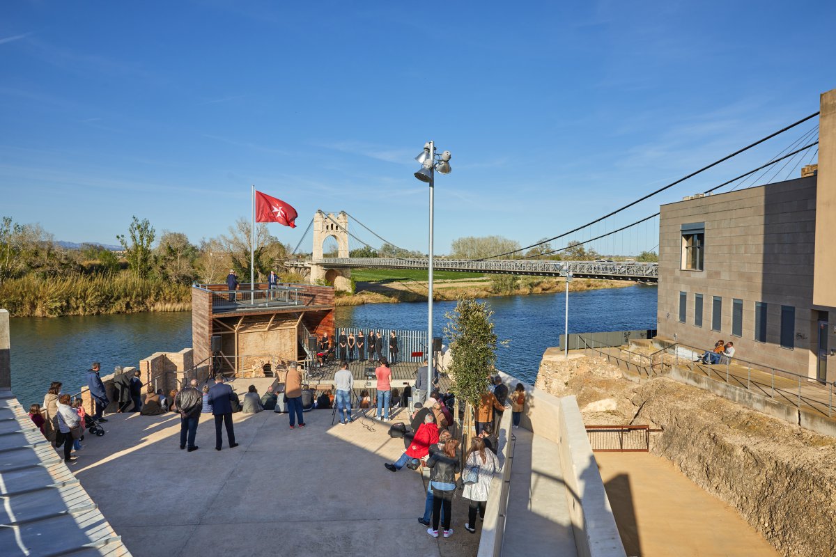 Amposta recupera la celòquia del Castell