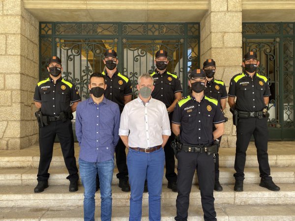Cinc nous agents s’incorporen al cos de Policia Local