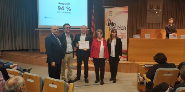 L’Ajuntament aconsegueix, per tercer any consecutiu, el Segell Infoparticipa a la qualitat i transparència en la comunicació 