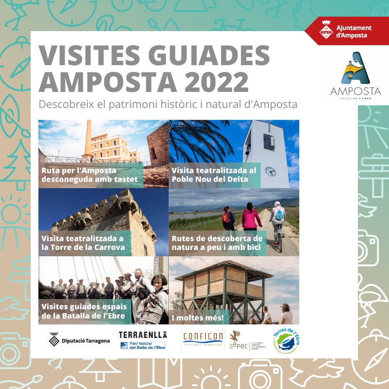 Una cinquantena de visites guiades per descobrir Amposta