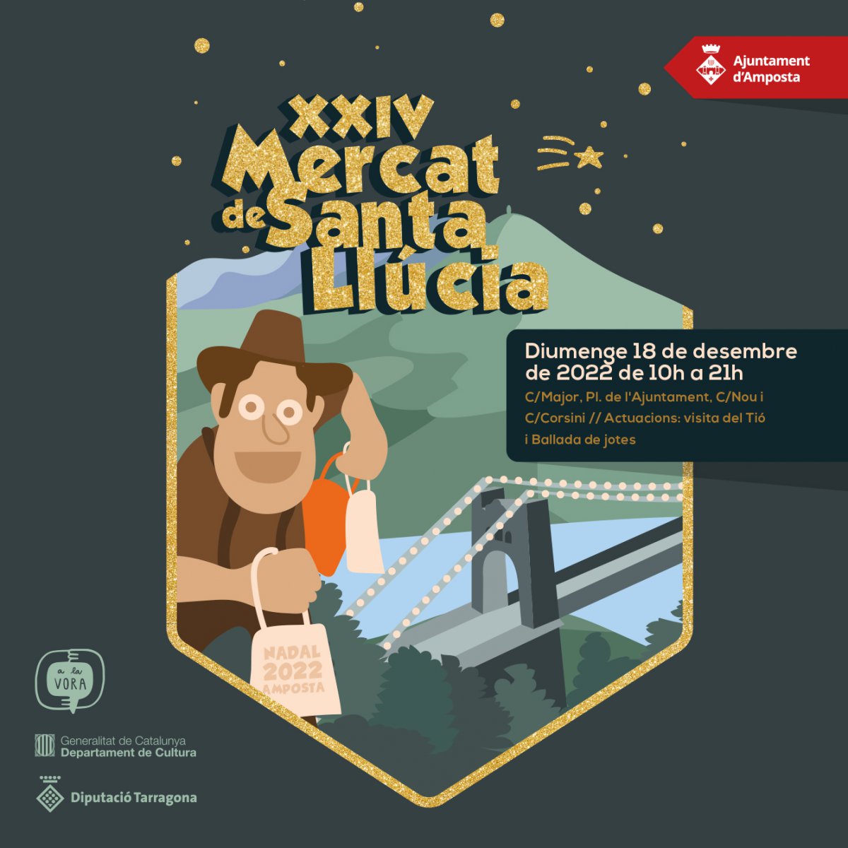 Una cinquantena de parades, al 24è Mercat de Santa Llúcia