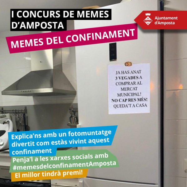 COVID-19: I Concurs Memes Covid-19 Amposta