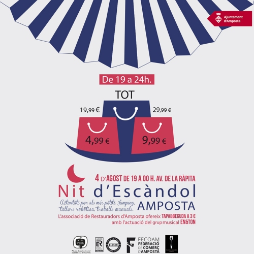 Ajuntament d´Amposta > agenda > Nit d’escàndol (Fora estocs)