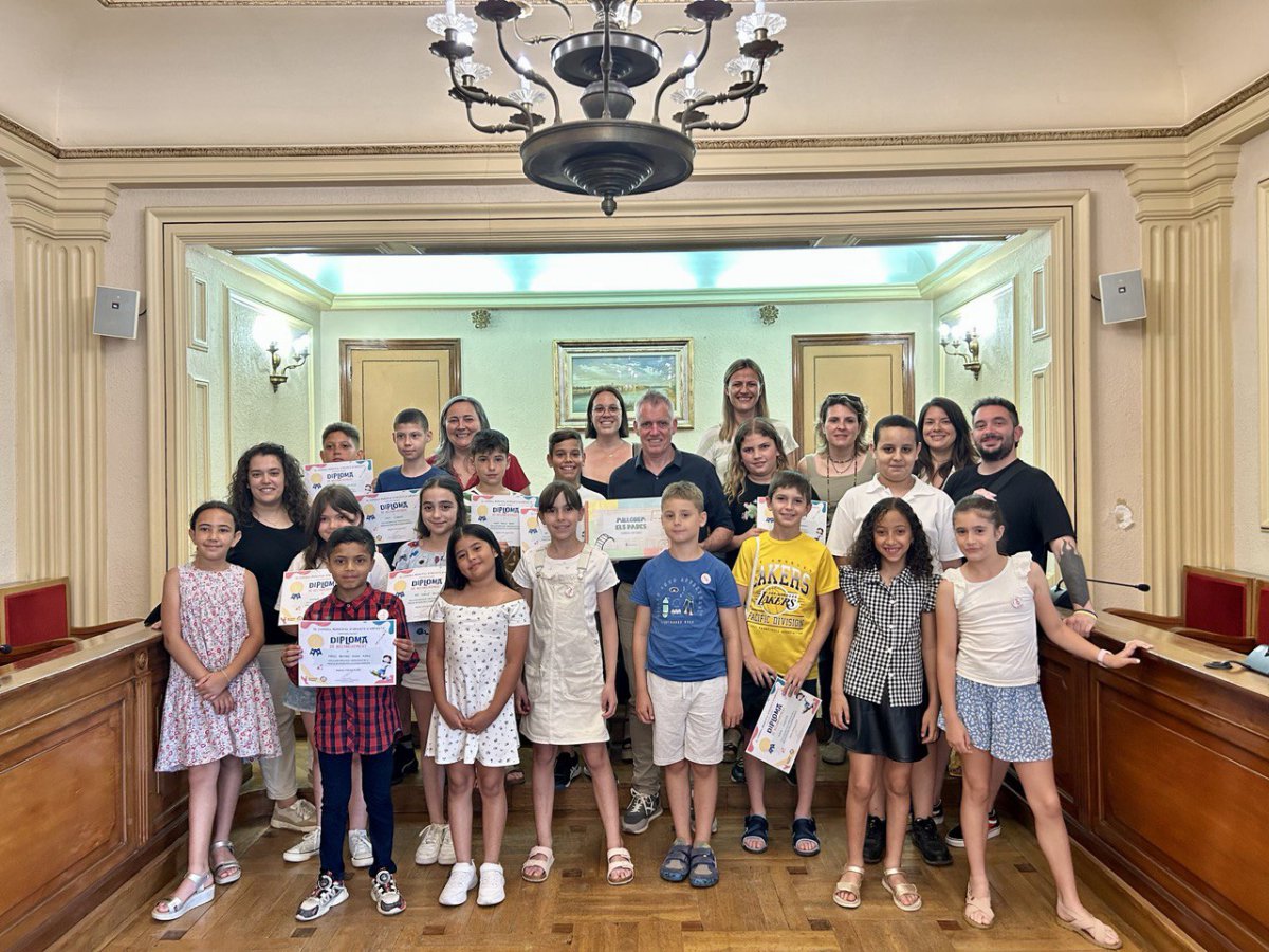 Els membres del Consell d’Infants del 2024-2025 proposen com volen que siguin cinc parcs d’Amposta