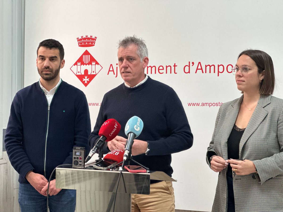 Amposta suspèn temporalment la zona blava