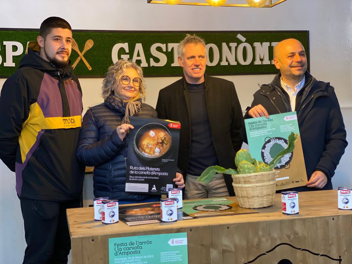 L’arròs i la carxofa, protagonistes del febrer gastronòmic a Amposta