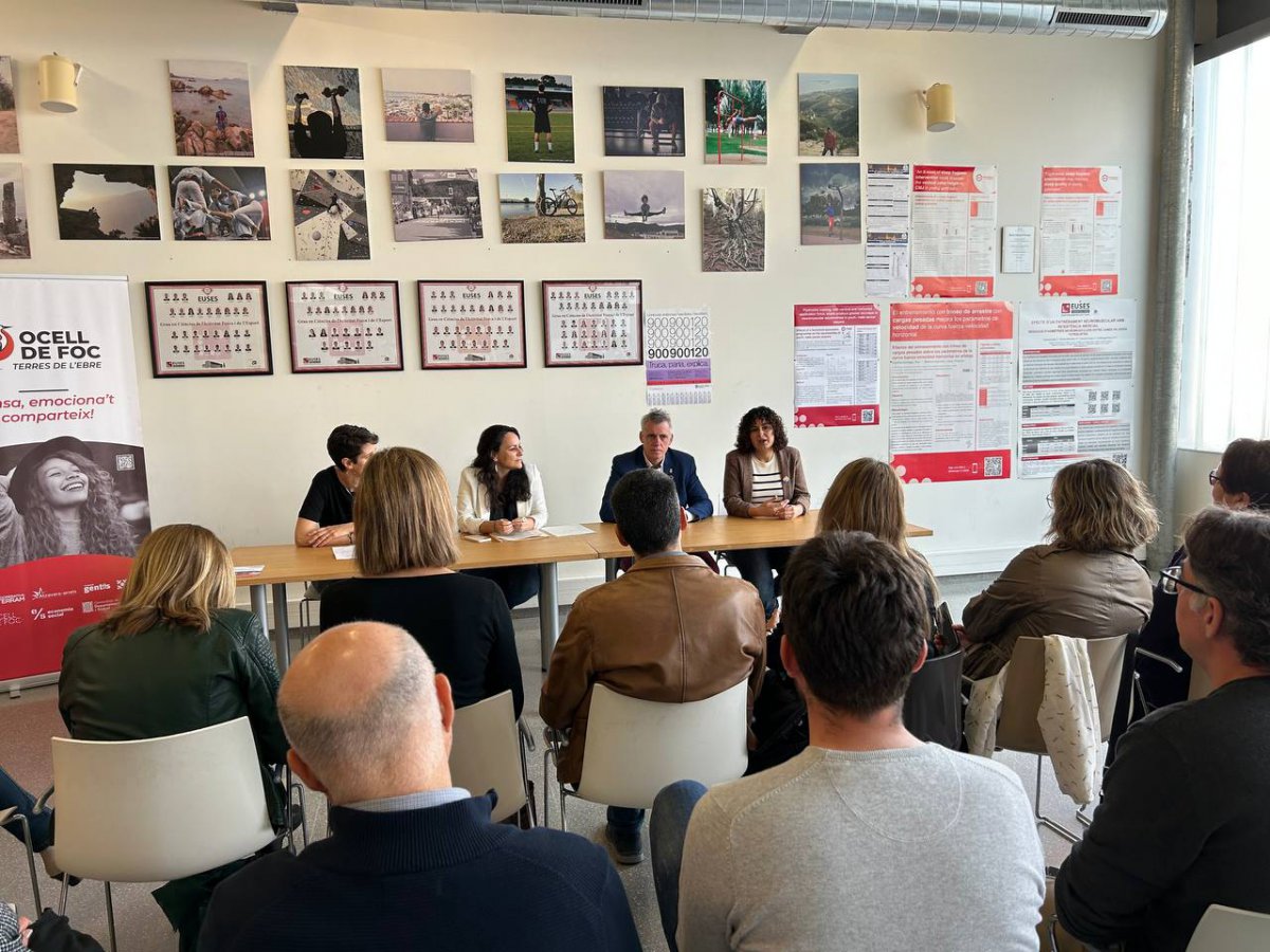 El programa ’Ocell de foc’ de les Terres de l’Ebre, d’atenció a la salut mental dels joves, comença a caminar a Amposta