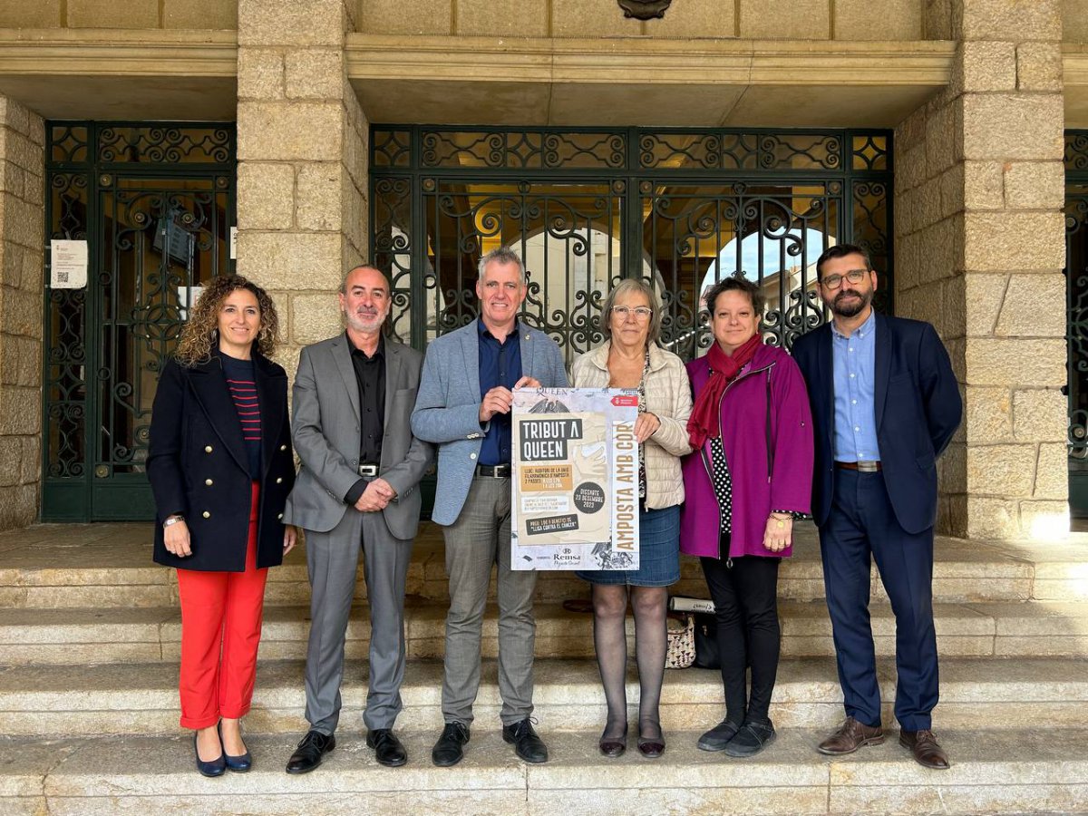 "Amposta amb cor" prepara un tribut a Queen solidari amb la Lliga contra el Càncer