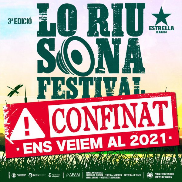 COVID-19: Cancel·lat lo Riu Sona Festival, que estava previst per al 30 de maig 