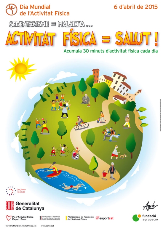 Ajuntament d´Amposta > Comunicació > L’Ajuntament d’Amposta se suma al Dia Mundial de l’Activitat Física 