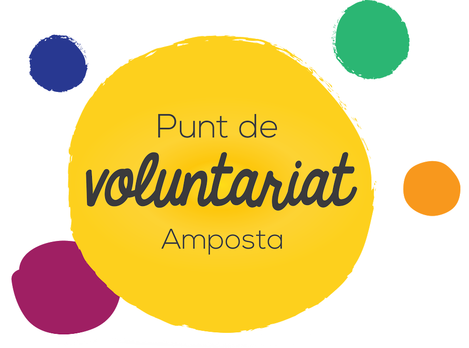Logotip Punt de Voluntariat d’Amposta