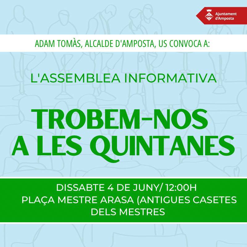 Trobem-nos a les Quintanes 4 de Juny de 2022