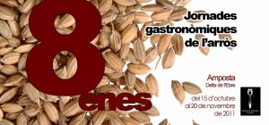 8enes Jornades Gastronòmiques de l´Arròs