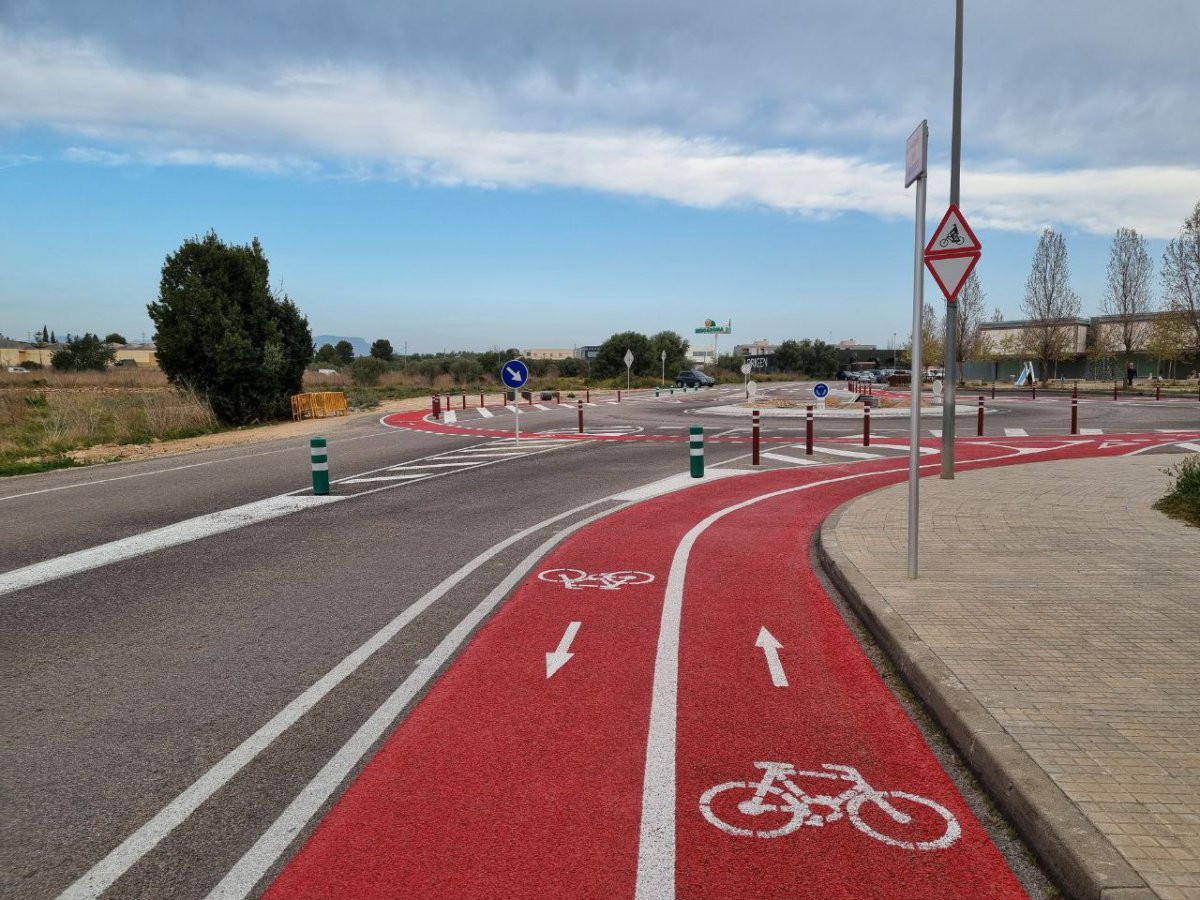 La xarxa de carrils bici urbana, ampliada amb 2,5 quilòmetres